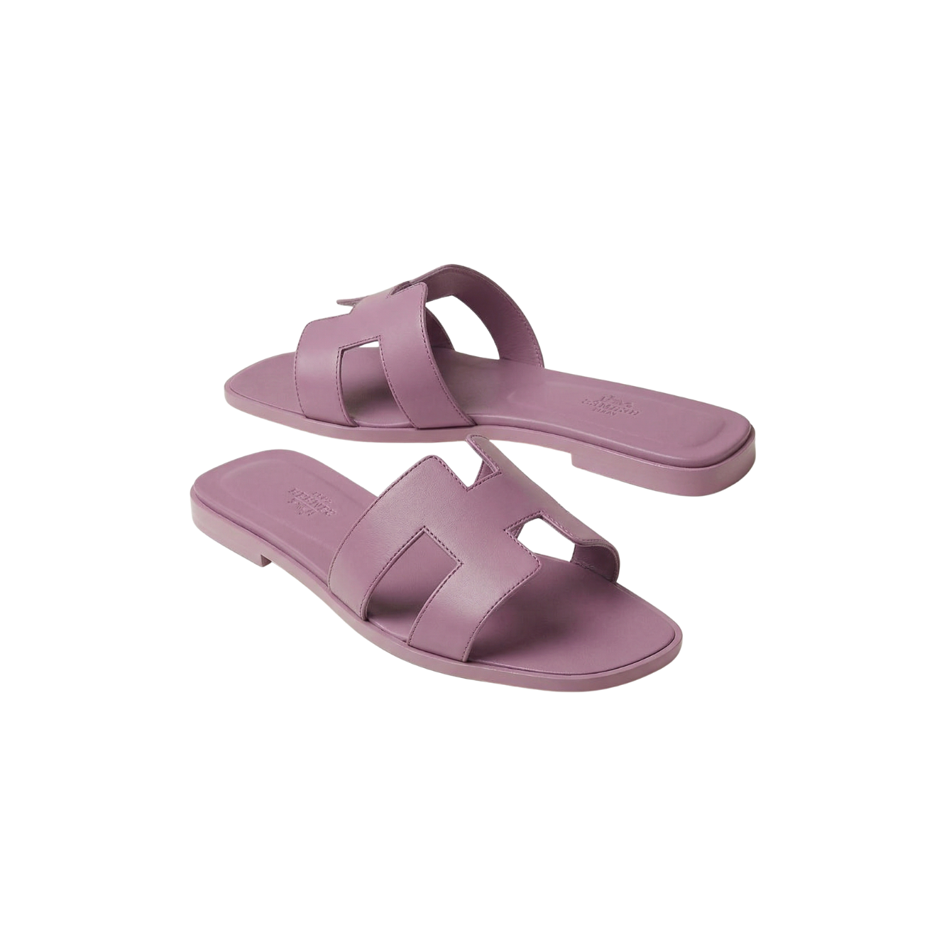 4-2.png Hermes Oran Sandals Purple For Women H202230Z BR340 - Image 1