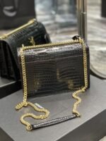 Saint Laurent Sunset Medium Chain Bag Black 442906DND0J1000 - Image 4
