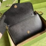 Gucci Horsebit 1955 Small Bag Black 677286 18YSX 1060 - Image 7