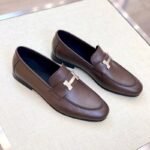 Hermes Paris Loafers Brown For Men - Image 5