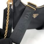 Prada Re-Edition 2005 Re-Nylon Bag Black For Women, Women's Bags 8.6in/22cm 1BH204_R064_F0632_V_V9L - Image 7