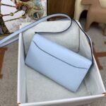 Hermes Constance Long Togo Wallet Light Blue, Silver Toned Hardware Bag For Women, Women's Handbags, Shoulder Bags 8.1in/21cm - Image 4