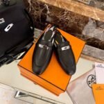 Hermes Oz Mule Black For Women, Women's Shoes H201075Z 02390 - Image 6