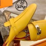 Hermes Oz Mule Yellow For Women, Women's Shoes - Image 9