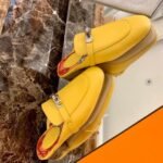 Hermes Oz Mule Yellow For Women, Women's Shoes - Image 3