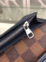 Louis Vuitton Brazza Wallet Damier Ebene Canvas For Men, Men's Wallet 7.5in/19cm LV - Image 5
