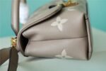 [True-to-ORIGINAL] Louis Vuitton Madeleine BB Monogram Empreinte Dove Gray/ Creme Beige Bags For Women 9.4in/24cm - Image 8