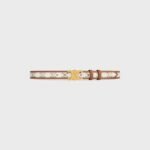 Celine Medium Triomphe Belt For Women- 45B422AES.01BC - Image 2