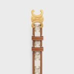 Celine Medium Triomphe Belt For Women- 45B422AES.01BC - Image 3