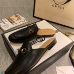Gucci Princetown Slipper Black For Women GG ?423513 BLM00 1000 - Image 4