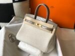 Hermes Birkin White For Women Gold Toned Hardware 11.8in/30cm - Image 8