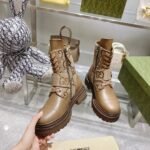 Gucci Blondie Women's Ankle Boot Beige For Women GG - Image 4
