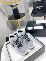 Chanel Sneakers Grey For Women, Women's Shoes - Image 5