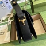 Gucci Horsebit 1955 Shoulder Bag Black And Ivory 602204 UN3BG 1274 - Image 8