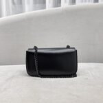 Celine Chain Shoulder Bag Triomphe Black 197993EQJ.38NN - Image 4
