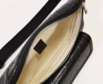 Gucci Embossed Belt Bag Black 645093 1W3CN 1000 - Image 2