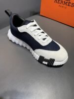 Hermes Bouncing Sneakers Dark Blue For Men - Image 2