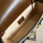 Gucci Horsebit 1955 Mini Bag Beige 699296 92TCG 8563 - Image 11