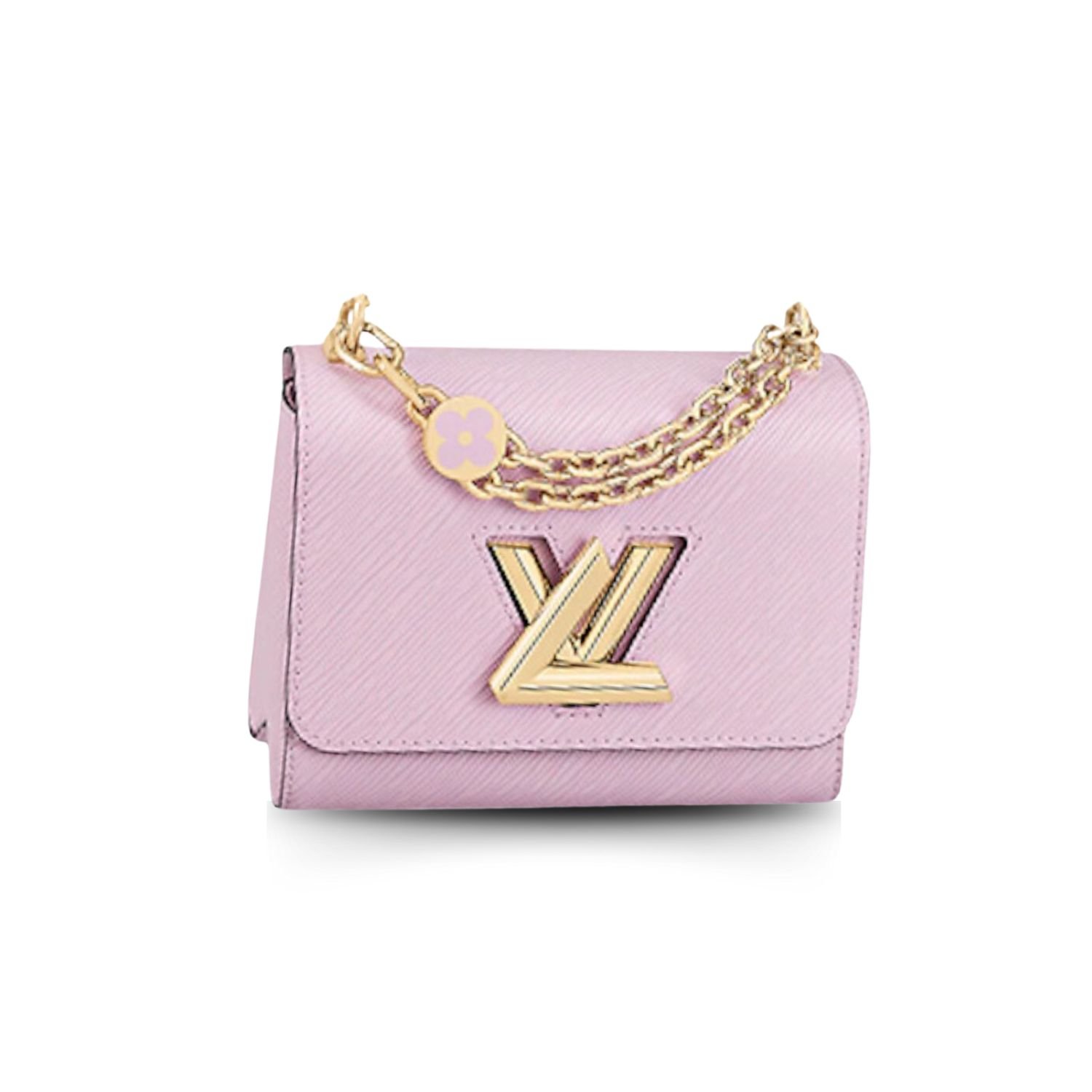 xr:d:DAGBcEfztYw:524,j:764910376899220199,t:24040915 Louis Vuitton Twist PM Monogram Flower Wisteria Purple M59405 - Image 1