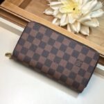 Louis Vuitton Clemence Wallet Damier Ebene Canvas For Women, Women Wallet LV - Image 2