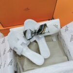Hermes Oasis Sandal White For Women, Women's Shoes H151215Z - Image 6
