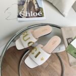 Gucci Women's 'Gucci' Slide White For Women GG ‎694858 C9D00 9022 - Image 3