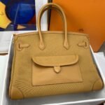 Hermes Birkin Cargo 35 Beige, Silver Toned Hardware Bag For Women, Women's Handbags, Shoulder Bags 13.8in/35cm - Image 8