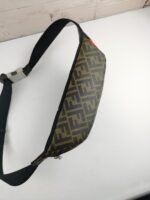 Fendi Belt Bag Khaki/Orange 7VA434 - Image 8