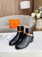 Hermes Neo Ankle Boot Black For Women, Women's Shoes H162133Z - Image 7