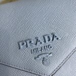 Prada Monochrome Saffiano Bag Blue 1BD317_2ERX_F02TG_V_3O3 - Image 9
