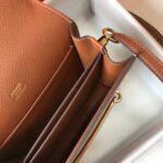 Hermes Mini Evercolor Sac Roulis 19 Brown For Women, Women's Handbags, Shoulder Bags 7.5in/19cm - Image 5