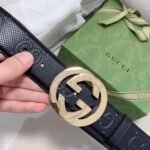 Gucci GG Marmont Reversible Belt Black, GC Belt - Image 7