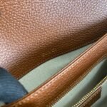 Gucci Horsebit 1955 Shoulder Bag Blue And Ivory - Image 4