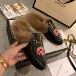 Gucci Re-Edition Women's Princetown Mules Black For Women - Image 8
