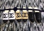 Chanel Mule Espadrille Slides White/Black For Women, Women's Shoes - Image 10