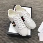 Ace Studded Leather Sneakers 431887 Calfskin Leather Spring/Summer 2018 Collection, White - Image 2