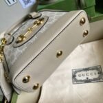 Gucci Horsebit 1955 GG Mini Bag Beige 677212 UULAG 9682 - Image 6