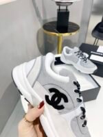 Chanel Sneakers Grey For Women, Women's Shoes - Image 7