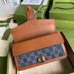 Gucci Dionysus Small Shoulder Bag Dark Blue And Ivory Eco 400249 2KQFN 4483 - Image 5