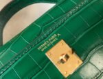 Hermes Mini Kelly 19 Green Crocodile Bag For Women, Women's Handbags, Shoulder Bags 7.5in/19cm - Image 9