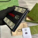 Gucci Ophidia GG Wallet Beige and Blue For Men 4.3in/11cm GG 597606 96IWN 4076 - Image 3