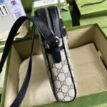 Gucci Ophidia GG Small Messenger Bag Beige And Blue 547926 96IWN 4076 - Image 3