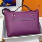 Hermes 24/24 Clemence Swift Purple For Women, Women's Handbags, Shoulder Bags 11.4in/29cm - Image 4