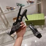 Gucci Women's GG Slingback Mid-Heel Pump Black For Women GG - Image 5
