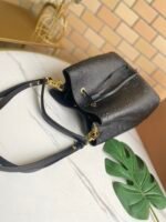 Louis Vuitton NeoNoe MM Bucket Bag Monogram Empreinte Black M45256 - Image 6