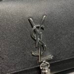 Saint Laurent Kata Medium Chain Bag Black With Tassel 354119BOW0N1000 - Image 6