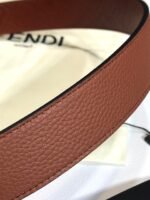 Fendi Belt Brown FF Women Belt 7C034470 - Image 3