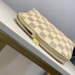 Louis Vuitton Cosmetic Pouch Damier Azur Canvas For Women, Women's Wallet 7.5in/19cm LV N60024 - Image 7