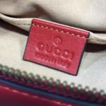 Gucci GG Marmont Matelassé Mini Bag Hibiscus Red - Image 10