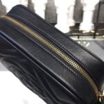 Gucci GG Marmont Matelassé Mini Bag Black 448065 DTD1T 1000 - Image 8